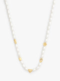 Coach pearl charm necklace 406mm extender - British product