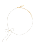 Coach pearl bow choker necklace, imported from the UK