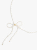 Coach pearl bow choker necklace, imported from the UK