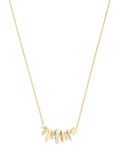 Coach Rondelle long charm necklace two tone, imported from the UK
