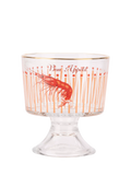 Yvonne Ellen glass dessert bowls lobster shell design set of 2 - British product