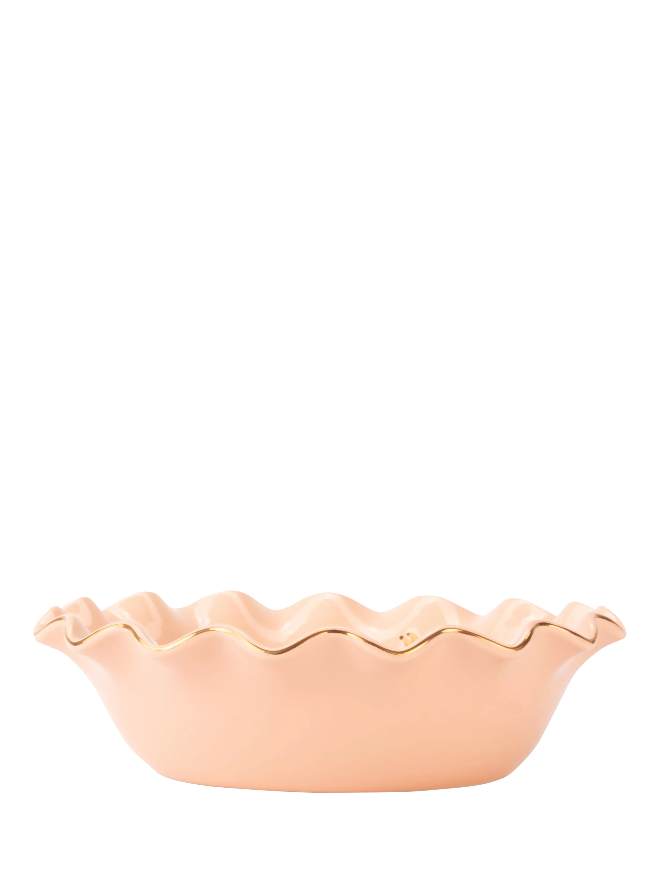 Yvonne Ellen giraffe bone china fruit bowl 28cm pink - British product