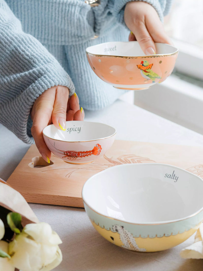 Yvonne Ellen fine china nesting bowls set of 3, UK version