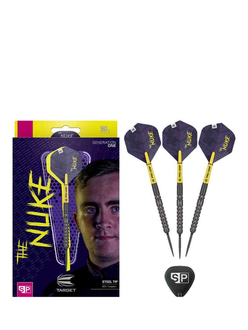 Target Darts Luke Littler Generation One 23g darts set, UK version