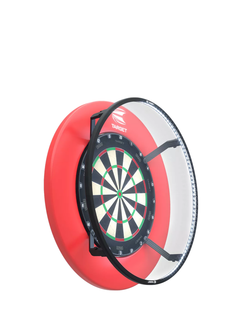 Target Darts Corona magnetic dartboard lighting system, imported from the UK