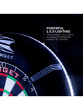 Target Darts Corona magnetic dartboard lighting system, imported from the UK