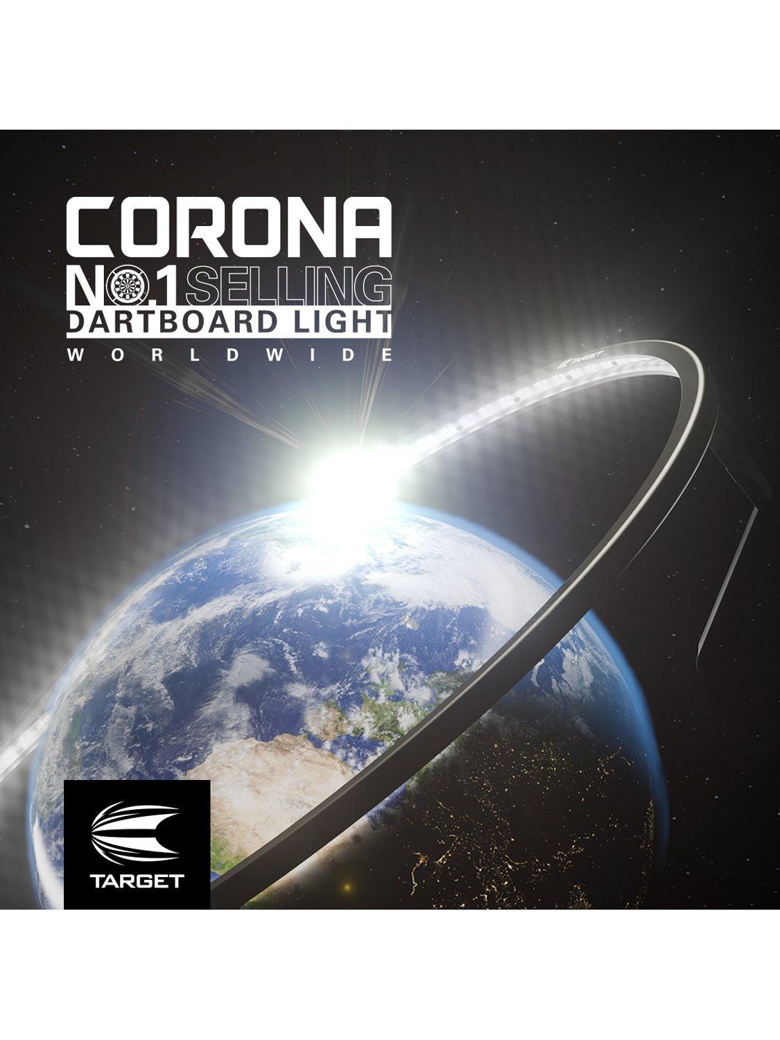 Target Darts Corona magnetic dartboard lighting system, imported from the UK