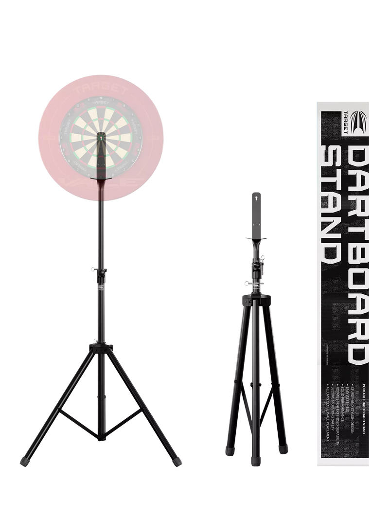Target Darts portable dartboard stand black, imported from the UK