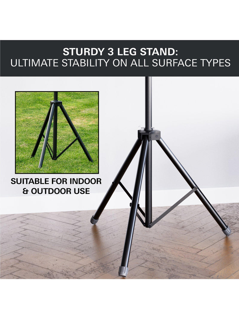 Target Darts portable dartboard stand black, imported from the UK