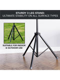 Target Darts portable dartboard stand black, imported from the UK