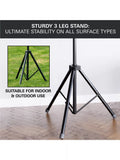 Target Darts portable dartboard stand black, imported from the UK