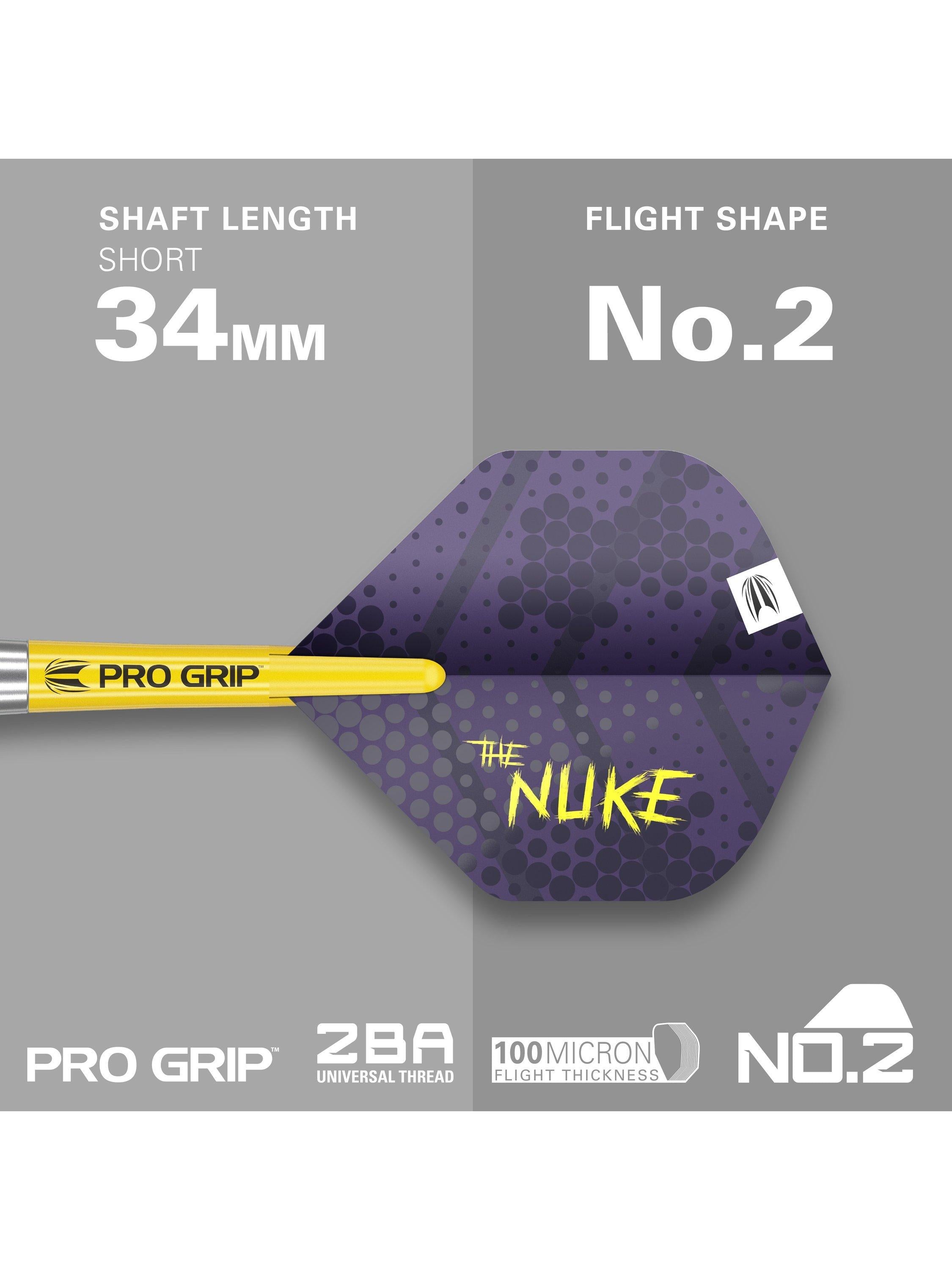 Target Darts Luke Littler steel tip darts set 22g (British brand)