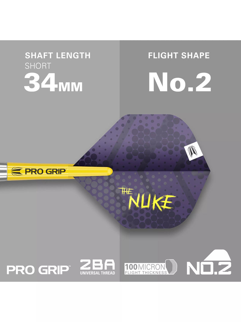 Target Darts Luke Littler steel tip darts set 22g (British brand)