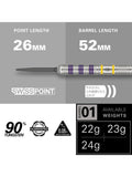 Target Darts Luke Littler Loadout steel tip darts 23g, UK version