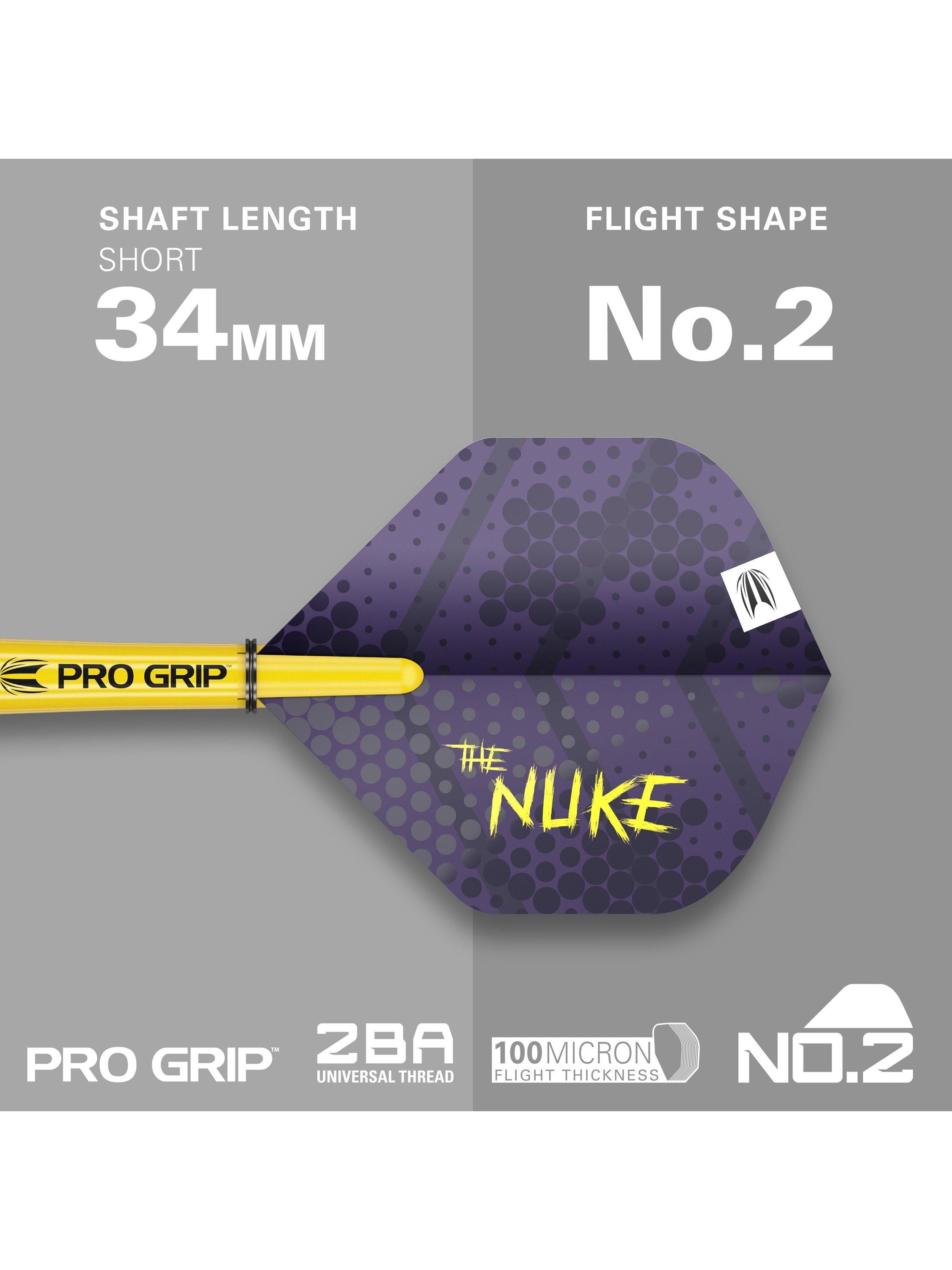 Target Darts Luke Littler Loadout steel tip darts 23g, UK version