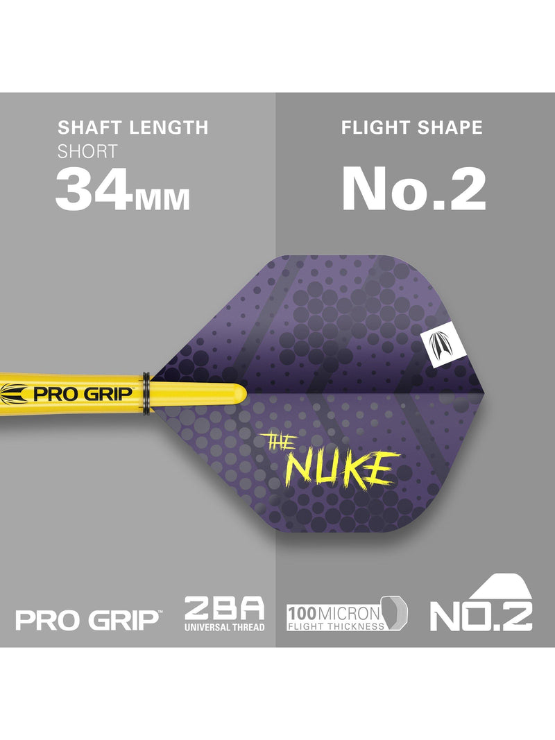 Target Darts Luke Littler Loadout steel tip darts 23g, UK version