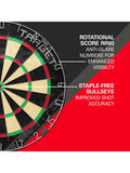 Target Darts Rift dartboard set black (British brand)