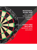Target Darts Rift dartboard set black (British brand)