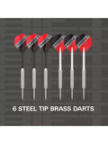 Target Darts Rift dartboard set black (British brand)