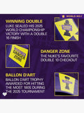 Target Darts World Champion Edition dartboard and surround bundle - British product