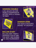 Target Darts World Champion Edition dartboard and surround bundle - British product