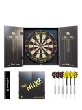 Target Darts Luke Littler dartboard cabinet set black (British brand)