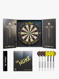 Target Darts Luke Littler dartboard cabinet set black (British brand)