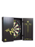 Target Darts Luke Littler dartboard cabinet set black (British brand)