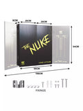 Target Darts Luke Littler dartboard cabinet set black (British brand)
