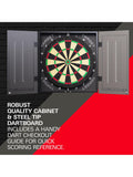 Target Darts dartboard cabinet set black, UK version