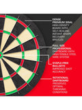 Target Darts dartboard cabinet set black, UK version