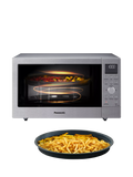 Panasonic 4-in-1 microwave stainless steel 27L, UK version