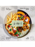 Panasonic 4-in-1 microwave with airfry, convection, grill 27L (British brand)