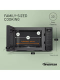 Panasonic Solo Microwave 32L Black (British brand)