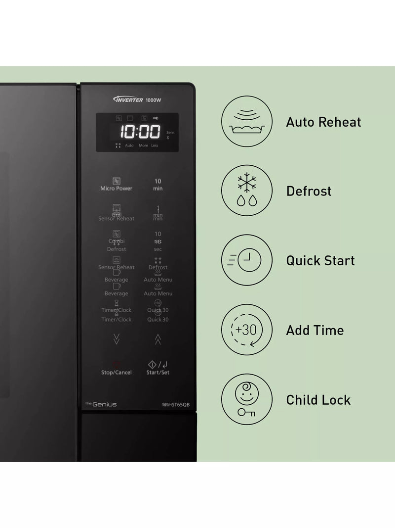 Panasonic Solo Microwave 32L Black (British brand)