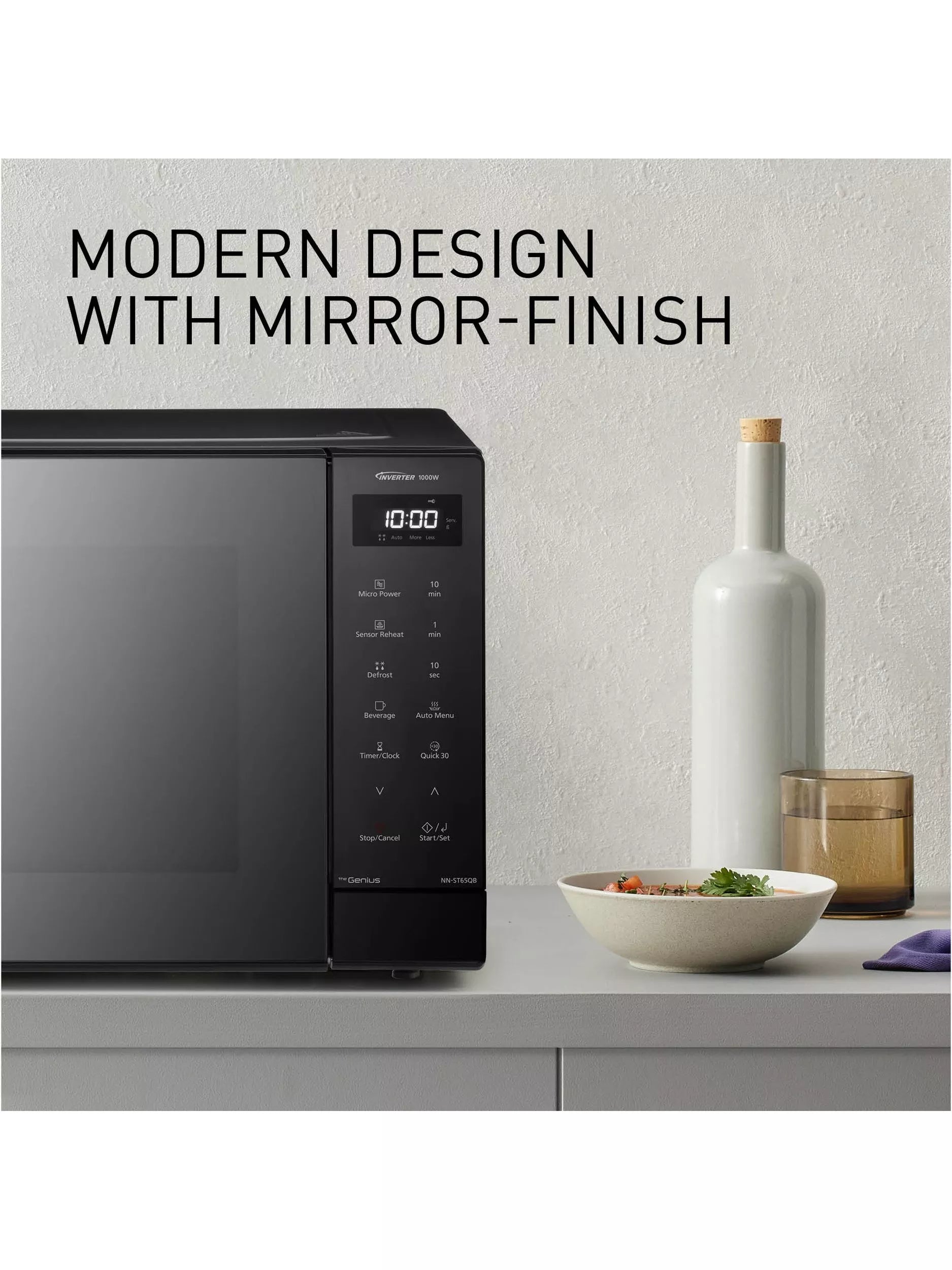 Panasonic Solo Microwave 32L Black (British brand)