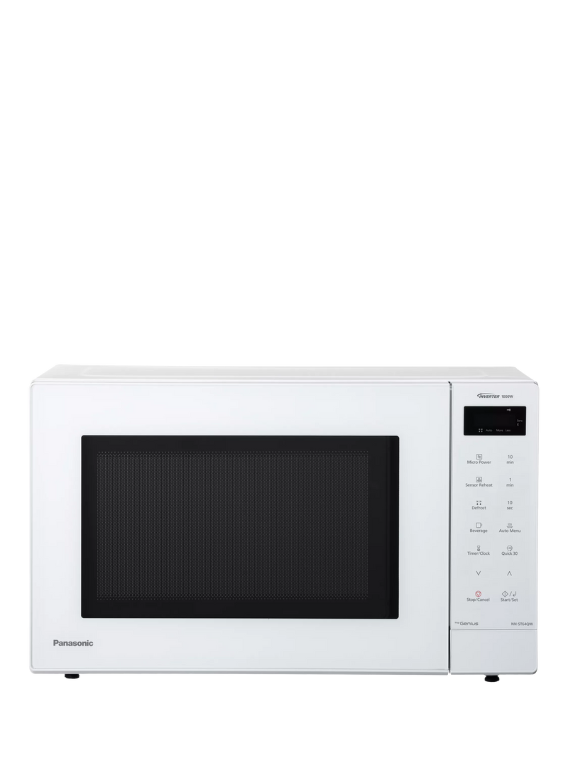 Panasonic white freestanding microwave 32L (British brand)