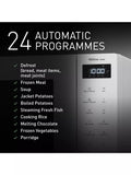 Panasonic white freestanding microwave 32L (British brand)