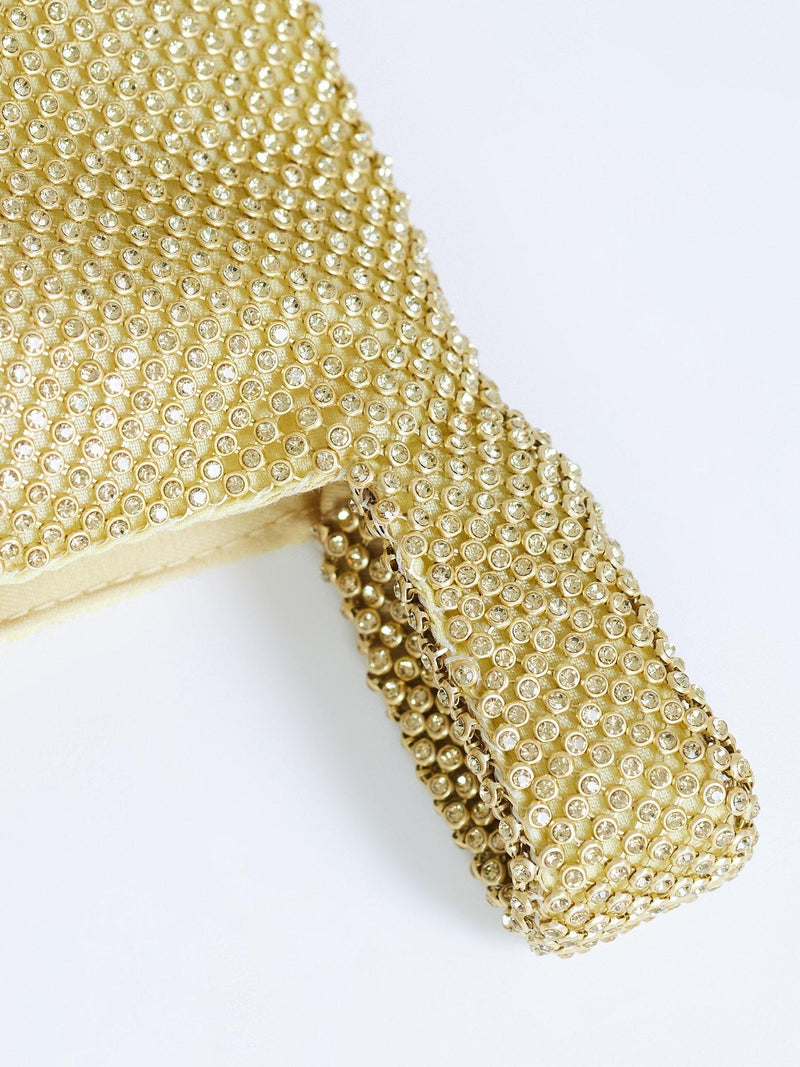 Topshop Gwyn embellished gold grab bag (British brand)