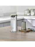 Kenwood electric can opener silver countertop appliance, imported from the UK