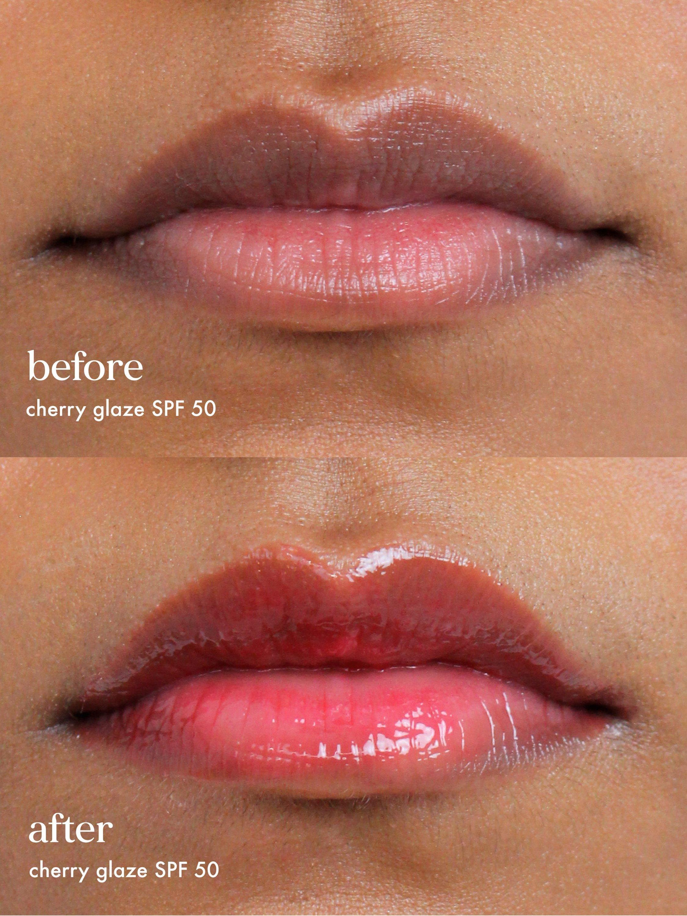 Hello Sunday tinted lip balm SPF 50 15ml Cherry Glaze (British brand)