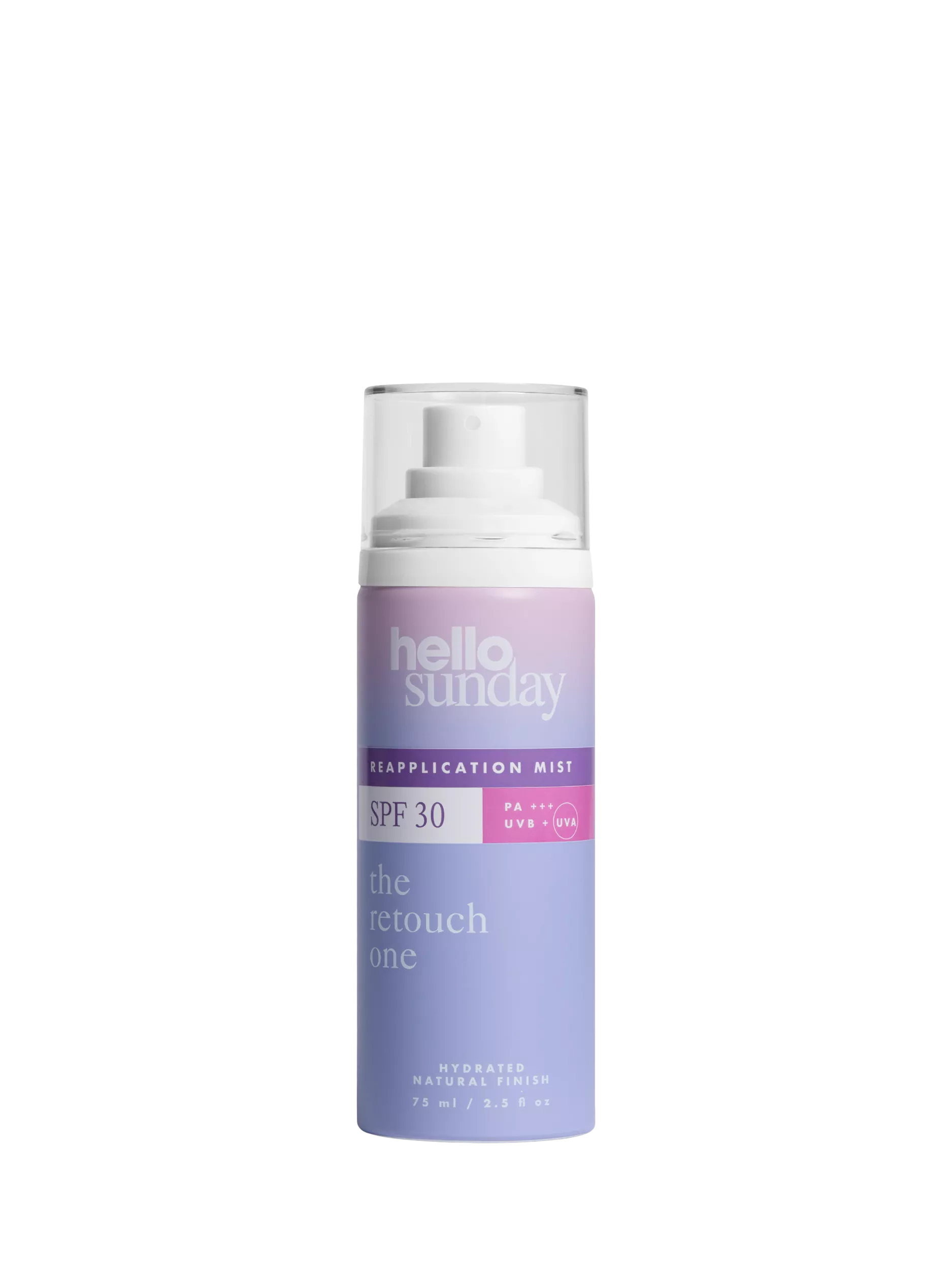 Hello Sunday The Retouch One SPF 30 mist 75ml, UK version