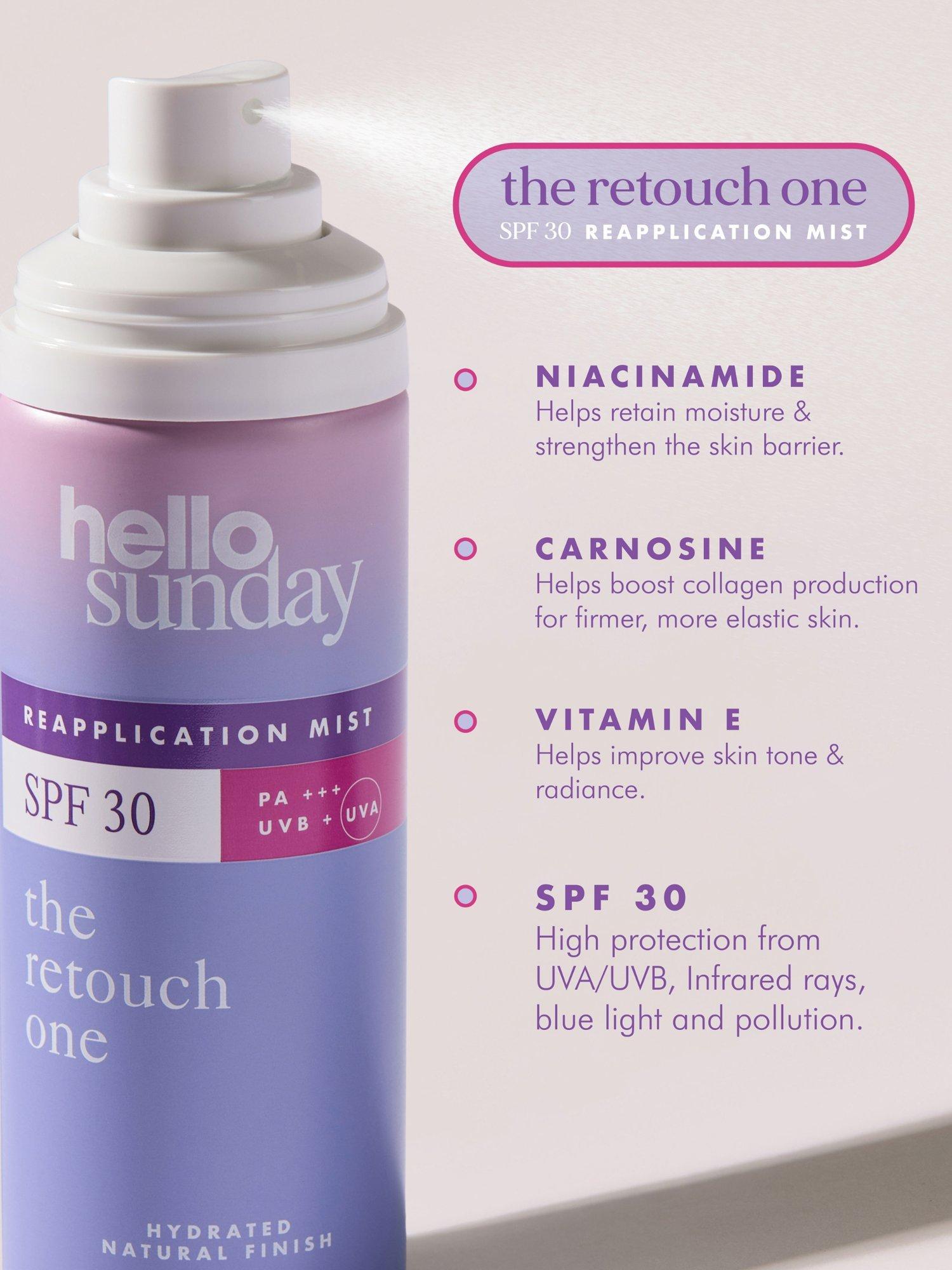 Hello Sunday The Retouch One SPF 30 mist 75ml, UK version