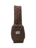 By Teddy quilted pet sling chocolate brown, imported from the UK