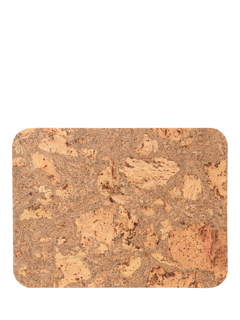 LIGA natural cork placemats set of 4 rectangular (British brand)