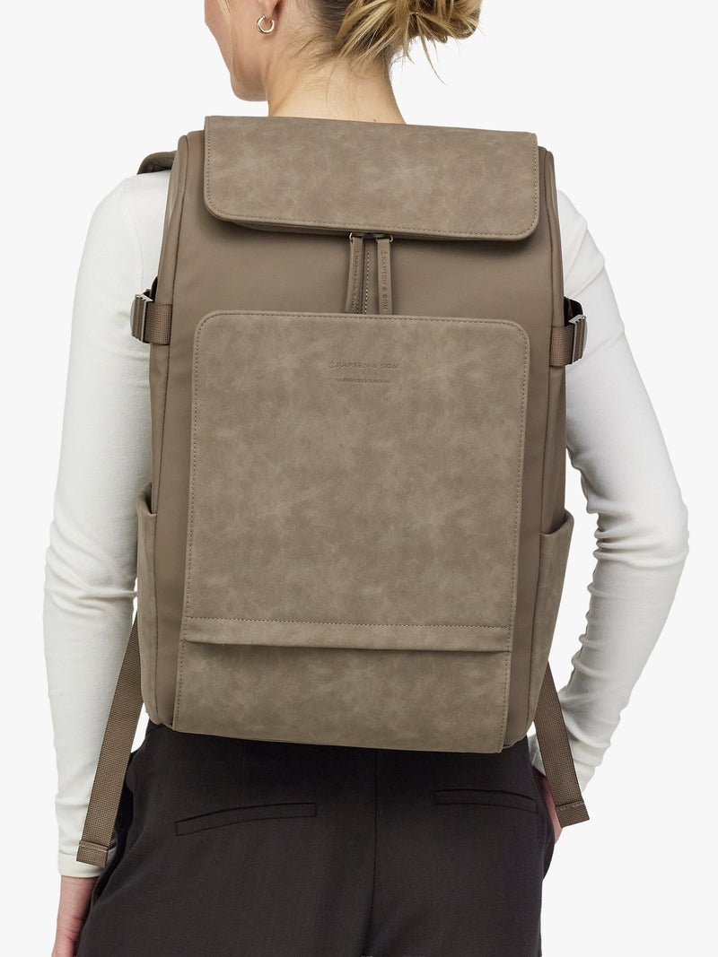 Kapten & Son Bali backpack 25L Walnut - British product