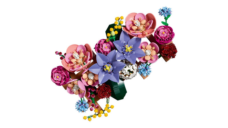 LEGO Botanicals Flower Wall building set 879 pieces, UK version