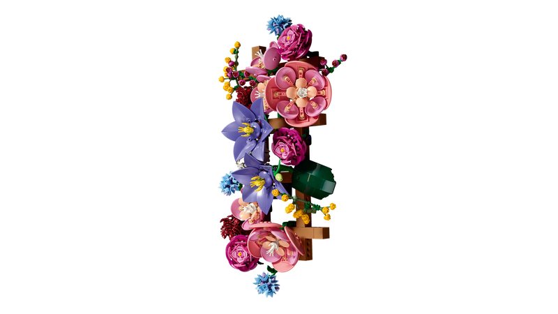 LEGO Botanicals Flower Wall building set 879 pieces, UK version