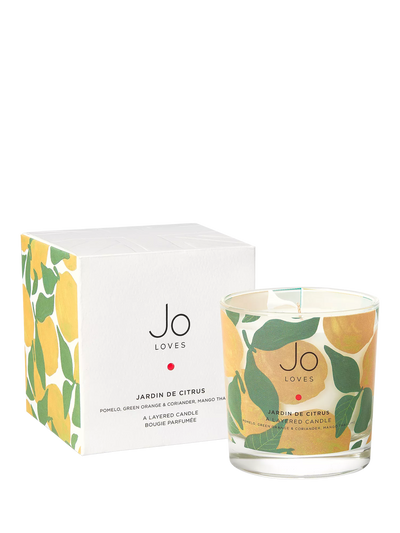 John Lewis Jo Loves Jardin De Citrus Layered Scented Candle, 250g- Buy online at McGrocer