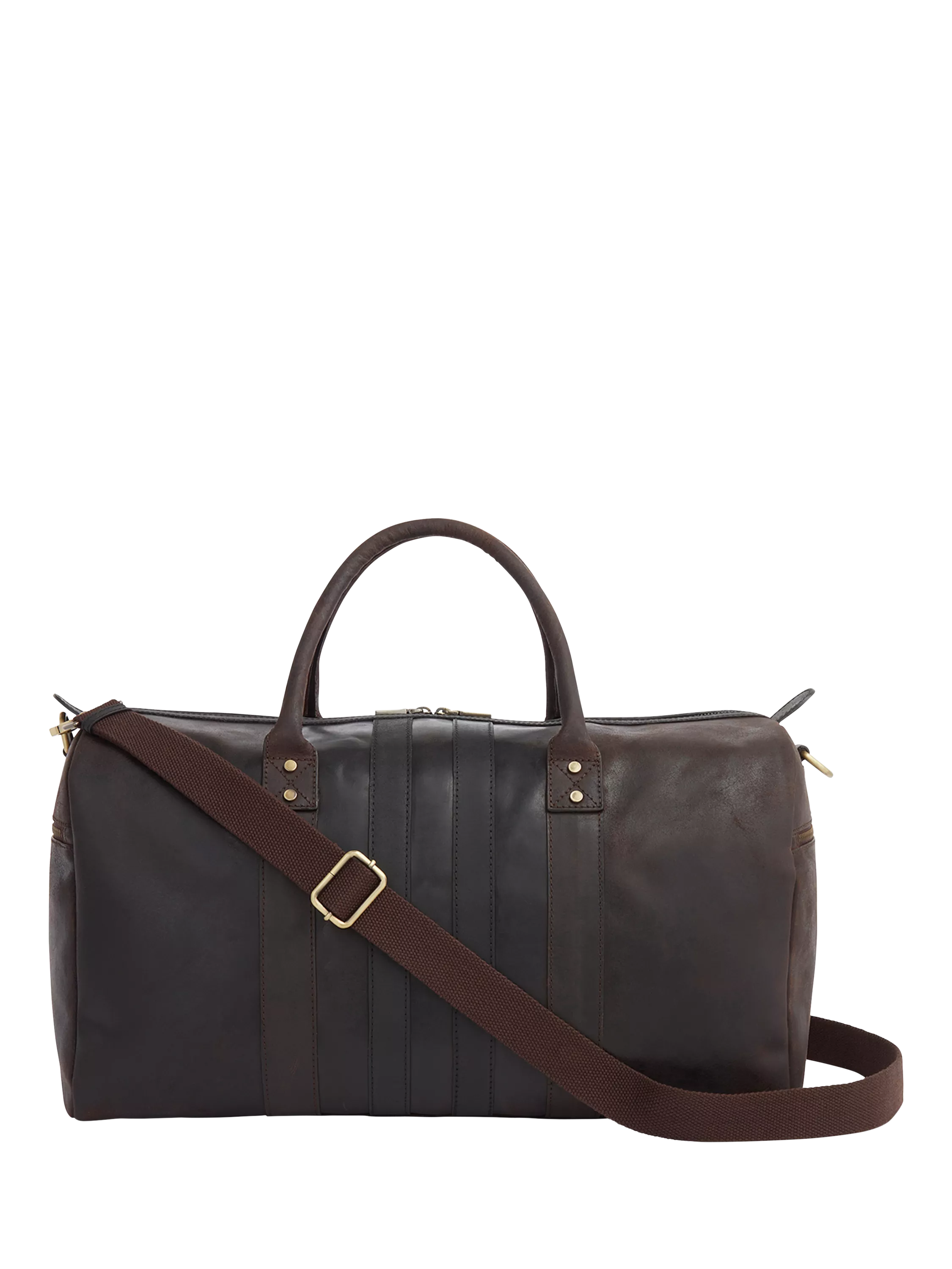 OSPREY LONDON Jenson holdall Chocolate & Black - British product